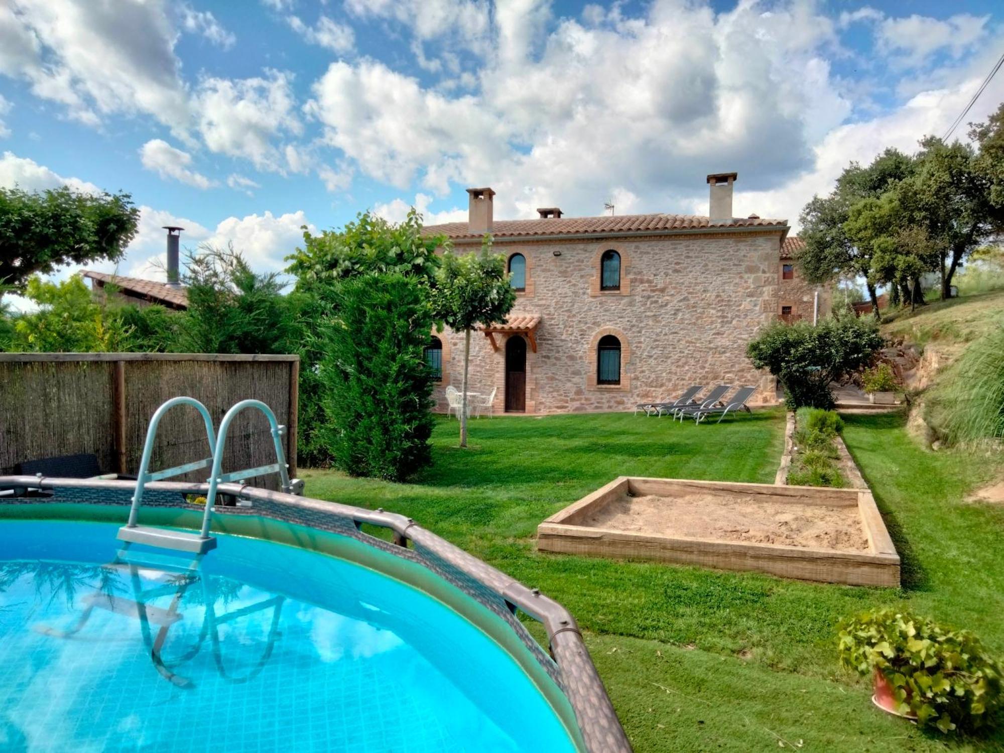 Villa El Forn Rural Montmajor Esterno foto